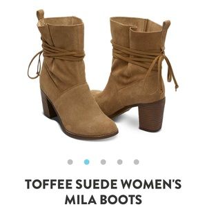 NWT TOMS Mila Booties